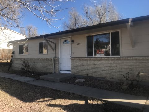 3 Bed 1.5 Bath Rancher Rehab Needed at 1445 Peterson Rd, Colorado Springs CO