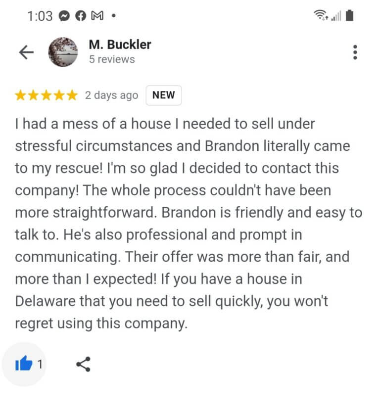 Google Review Margaret