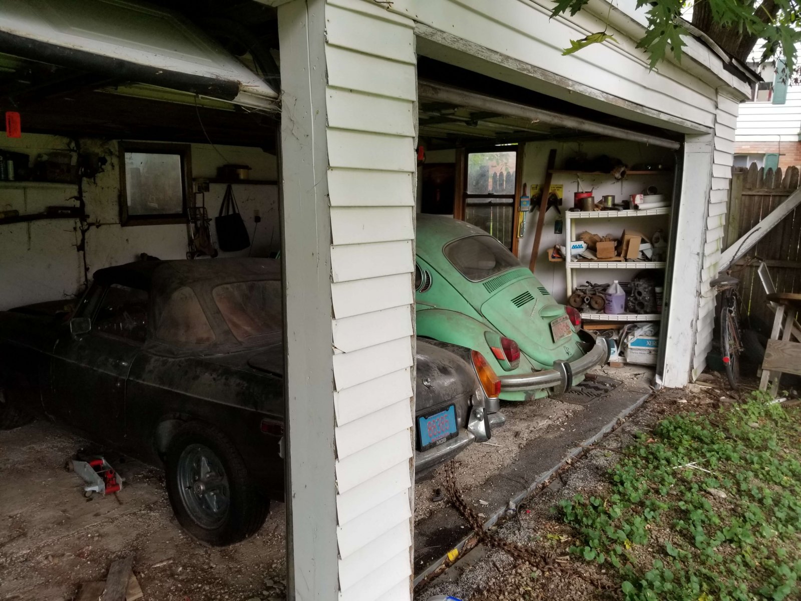 Mayer Ave Madison Back Garage Before Rehab