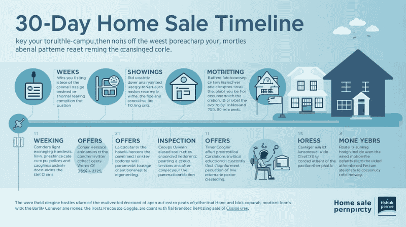 30 day timeline for selling a house in New Jersey