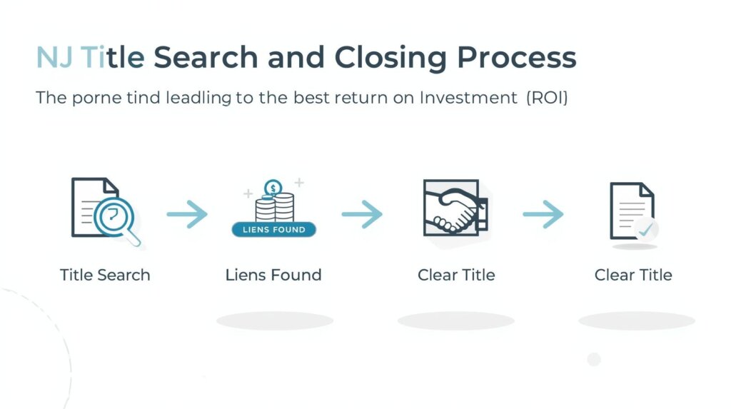 New Jersey title search and lien payoff process when selling a home