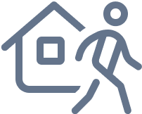abandoned house icon
