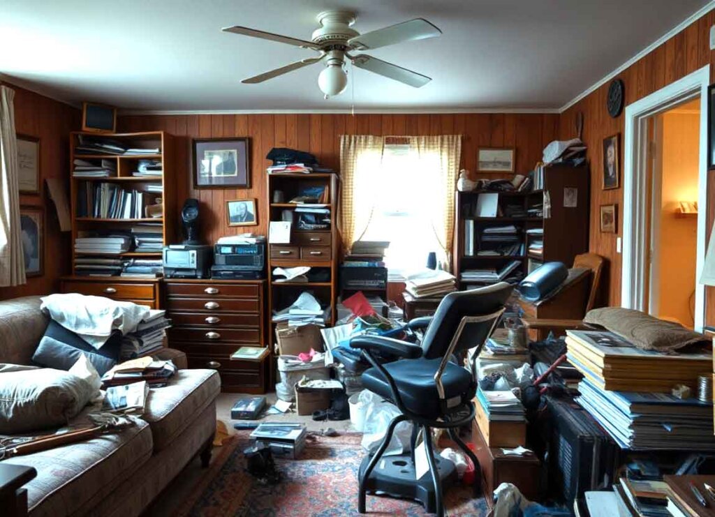 hoarder house