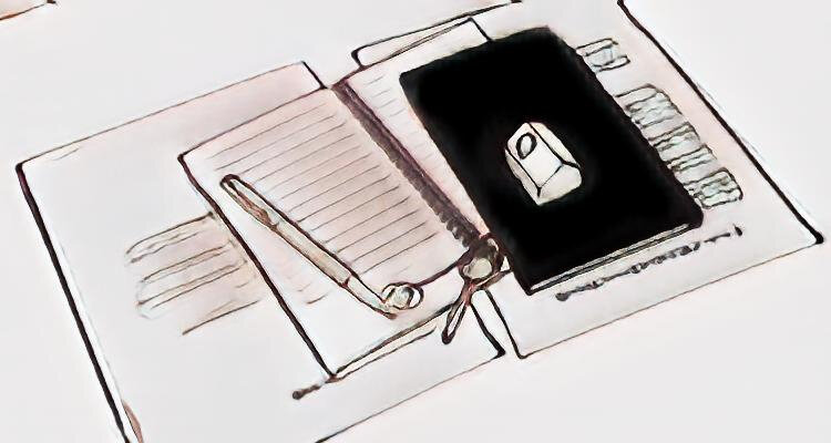 property papers, keys, pen, and miniature house