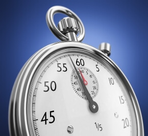 Stopwatch speed selling your house