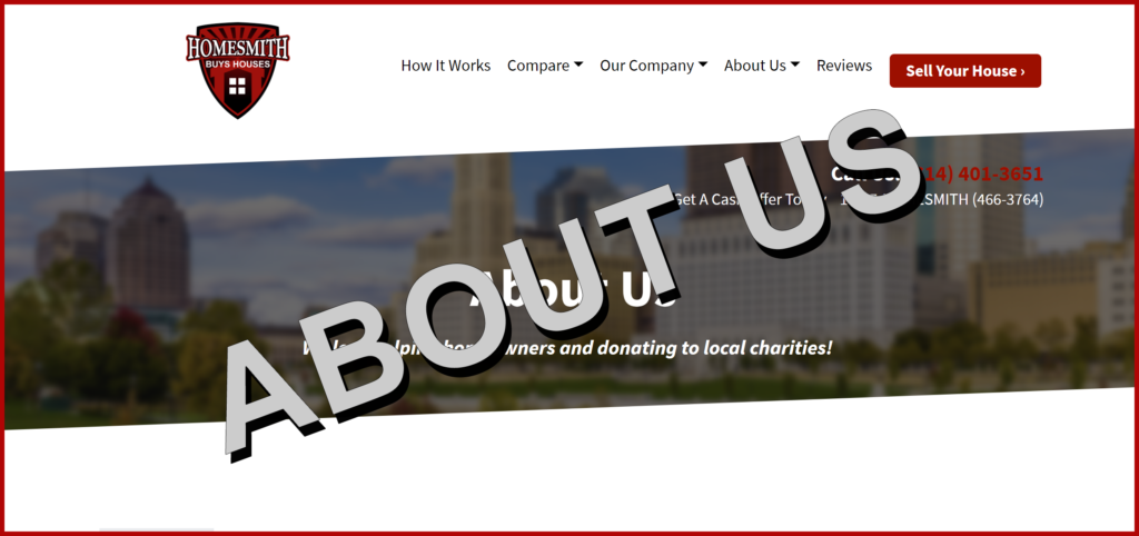 about us page photo | learn about who we are at homesmith.com | homesmith buys houses ohio fast for cash