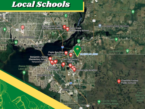 local schools in map