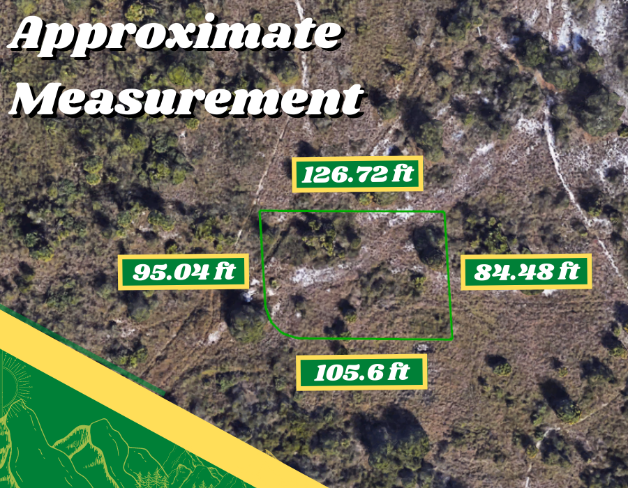 measurements of properties in map