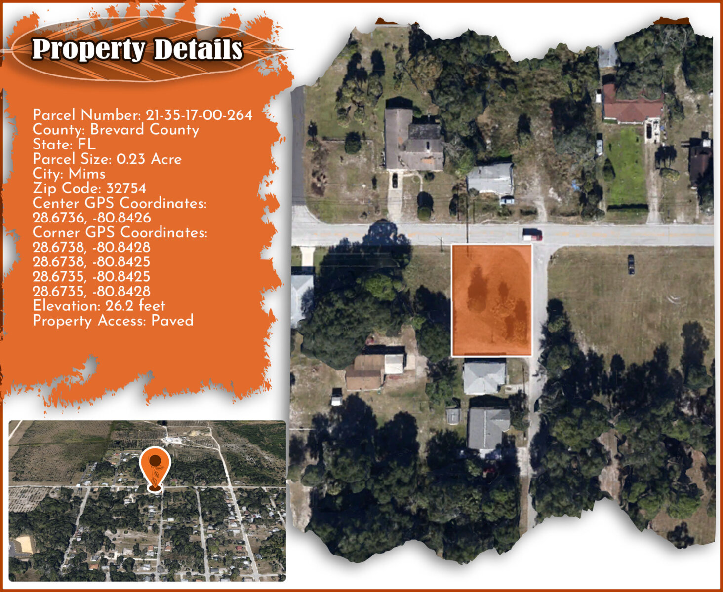 details of a property in brevard county