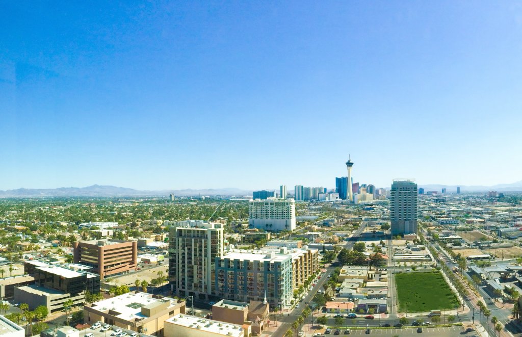 A photo of the Las Vegas skyline, on our Sell Your House Fast in Las Vegas page