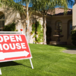Open house sign