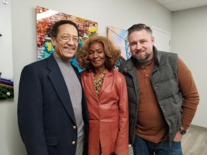 Mr. & Mrs. Jackson with Steve