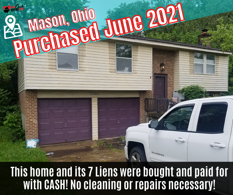 we buy houses in mason, ohio in as is condition