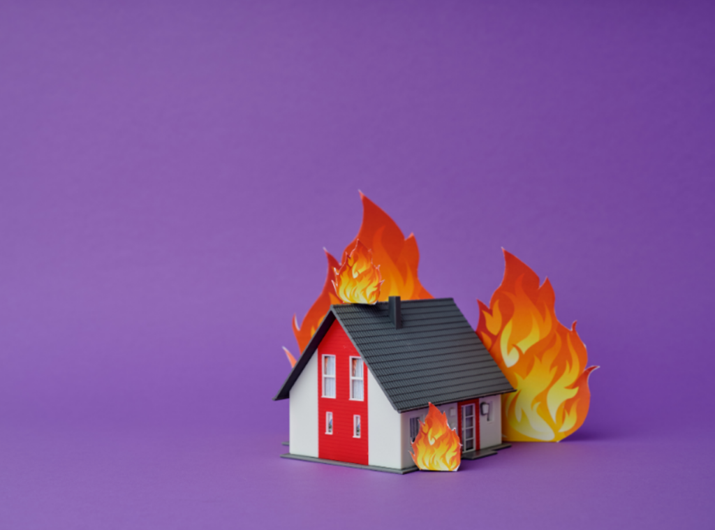 Selling a house with fire damage in Michigan