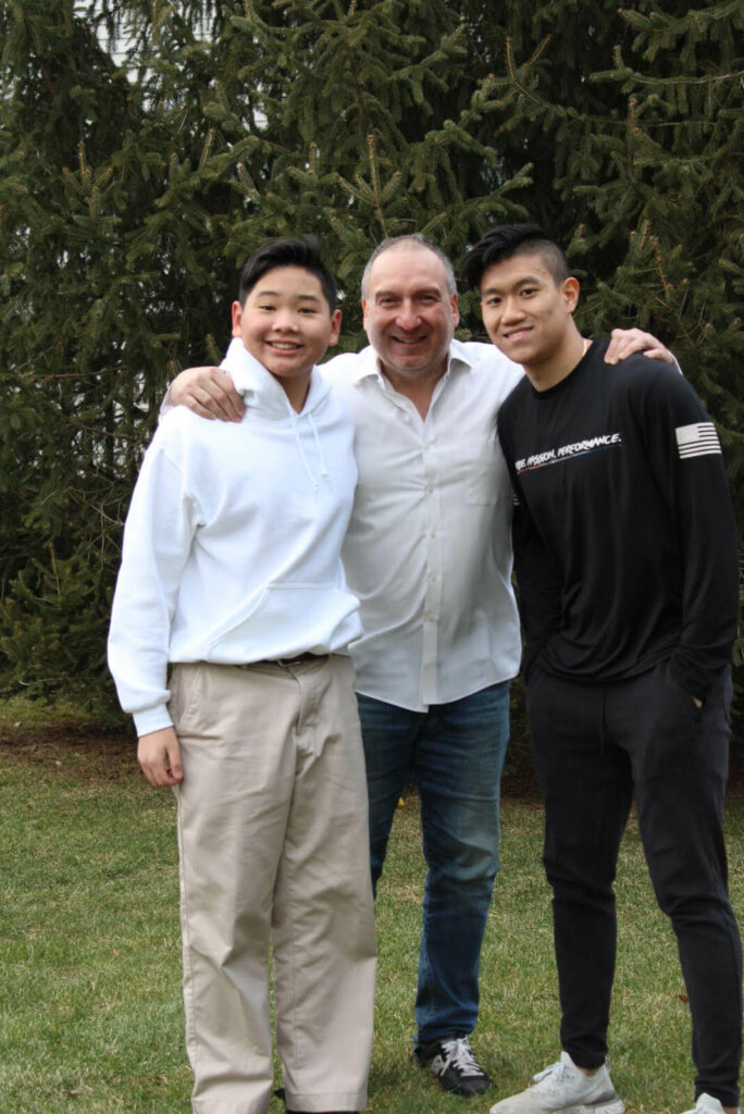 Joseph Zoppi, managing partner of Templar Real Estate Enterprises, and family