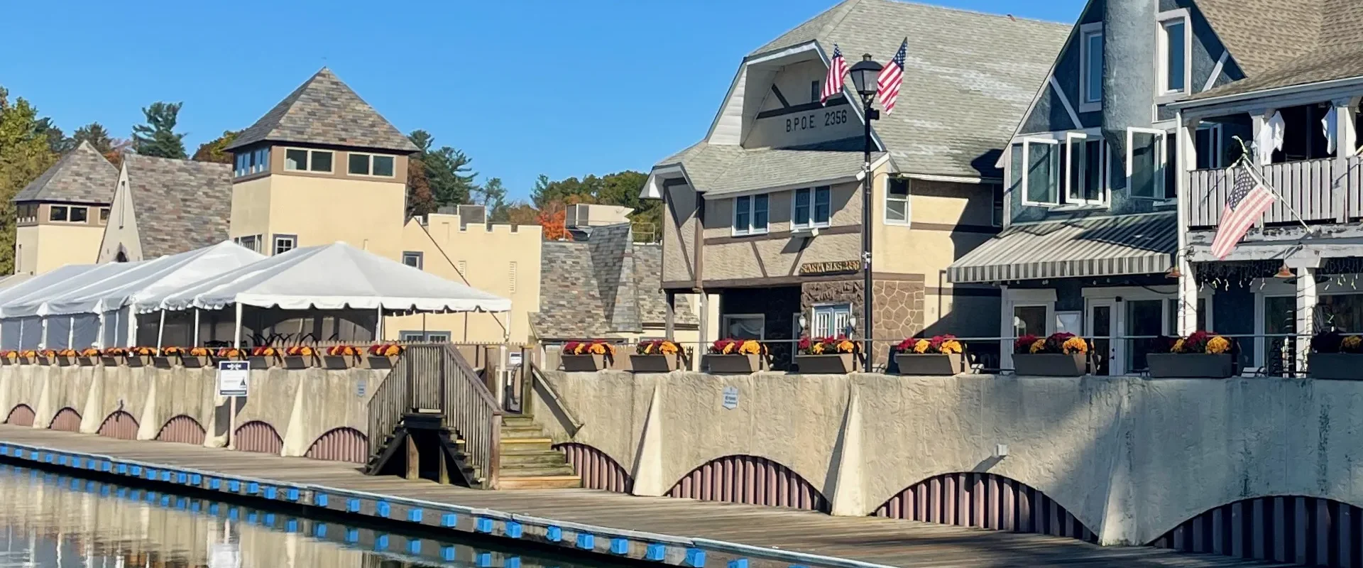 Lake Mohawk Boardwalk in Sparta Township New Jersey