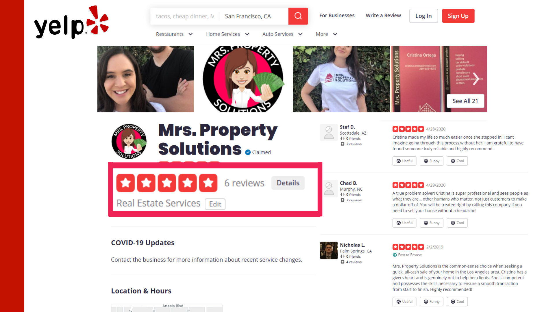 Mrs Property Solutions Reviews Los Angeles