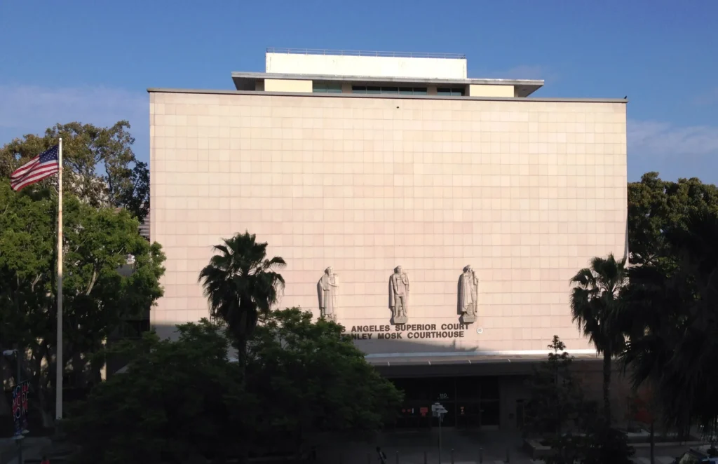 Los Angeles County courthouse exterior