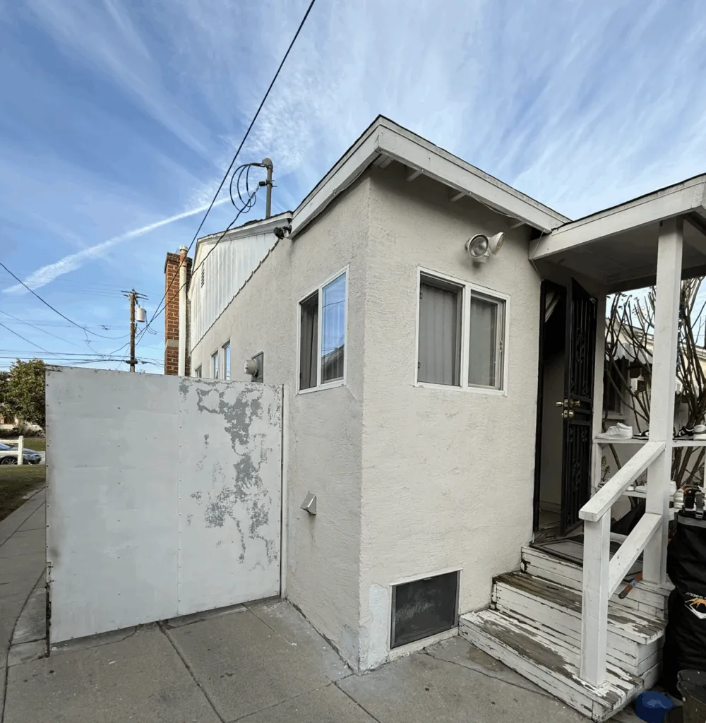 Exterior of a house in Los Angeles