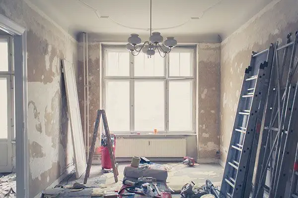 A house that needs repairs