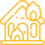 Fire-damaged property
