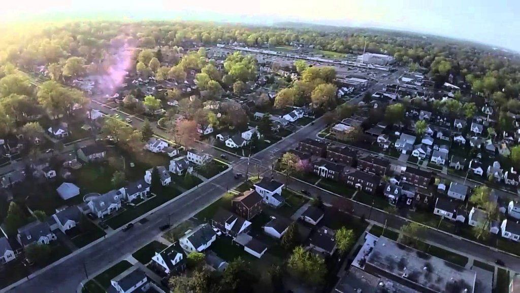 we buy houses in deer park oh - aerial view