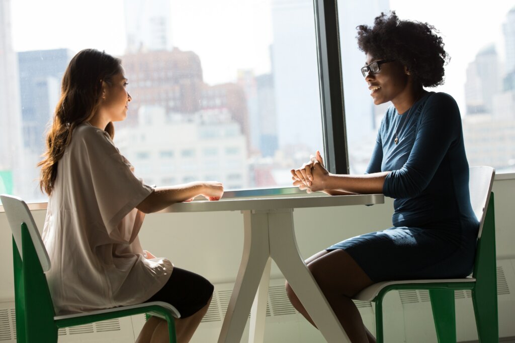 5 Things To Look For When Screening Tenants in the Greater Cincinnati Area or Cincinnati - two women at an interview