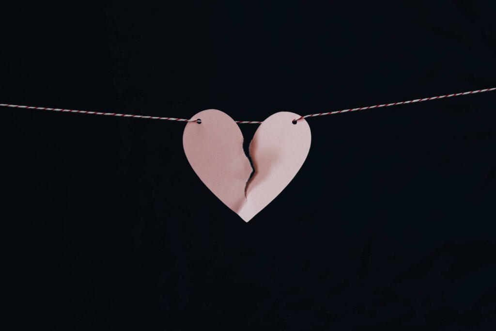 Selling your house while divorcing in Cincinnati - Broken heart