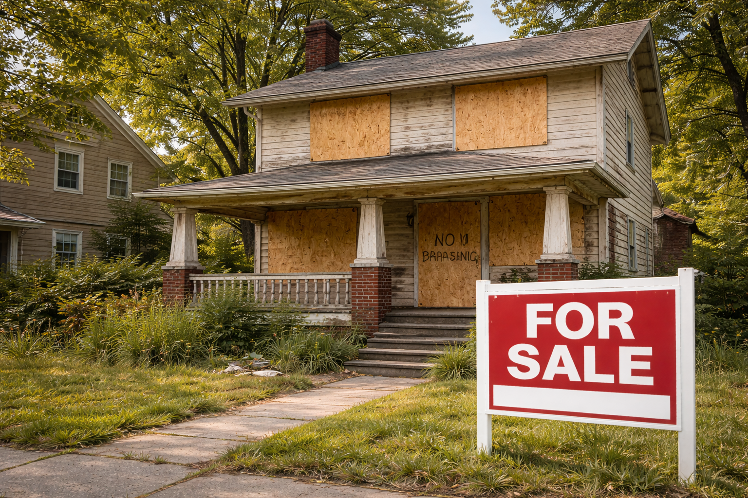 vacant house cleveland