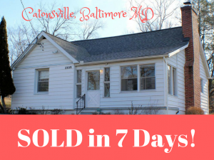 We Buy House in Catonsville