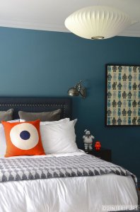 Cadet blue bedrooms add a $1,856 premium to the sales price
