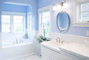 Periwinkle blue bathrooms sell for $5,440 more than average.