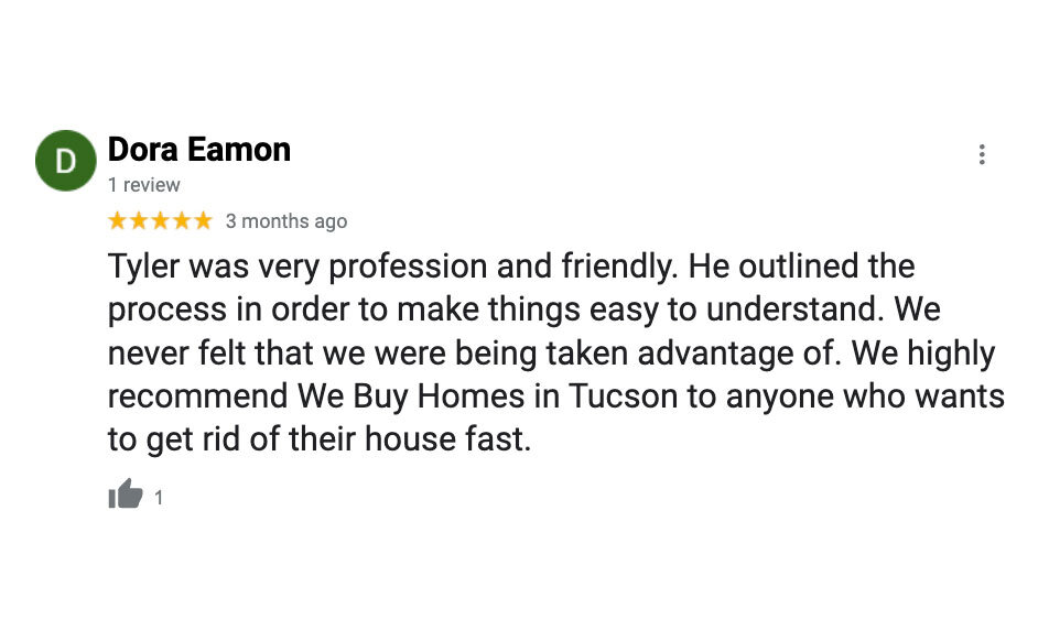 Dora Eamon Google Review 