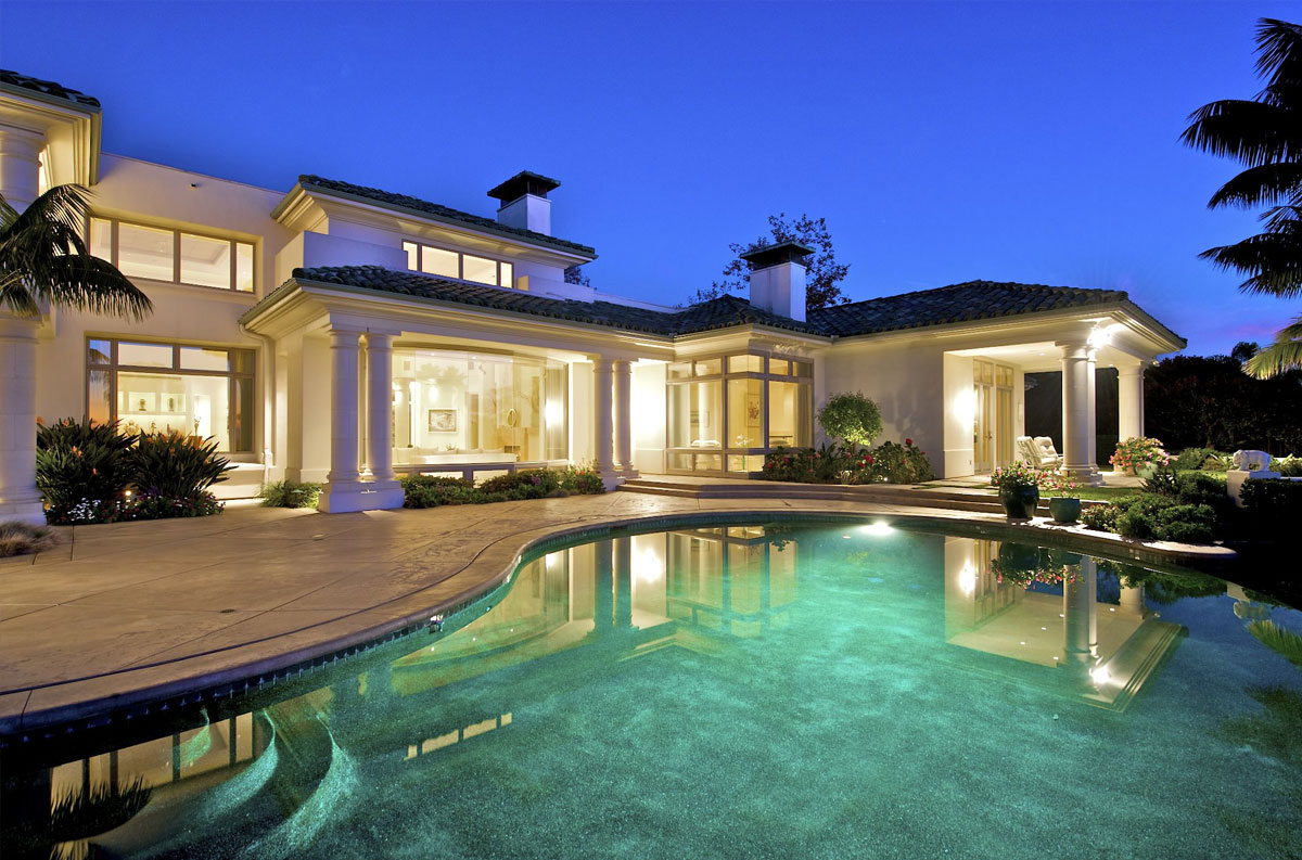 lovely pool in this santa barbara house