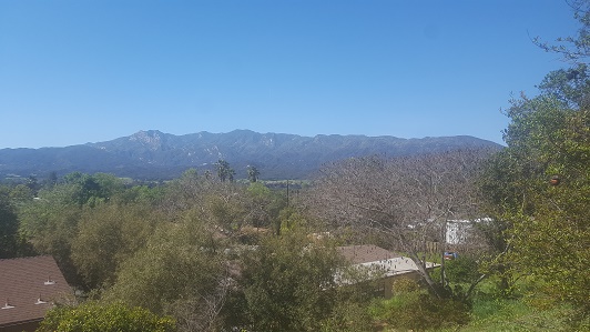 view over looking the valley from a house in ojai