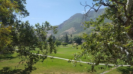 View of a golf course in Camarillo California