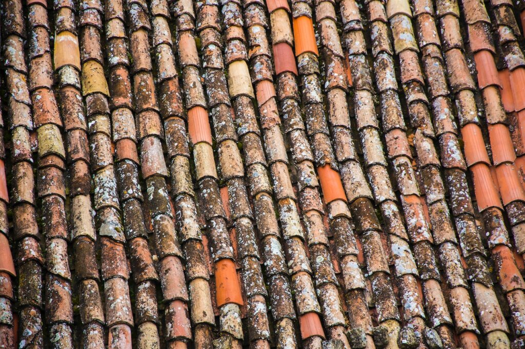 A roof that needs repairing.