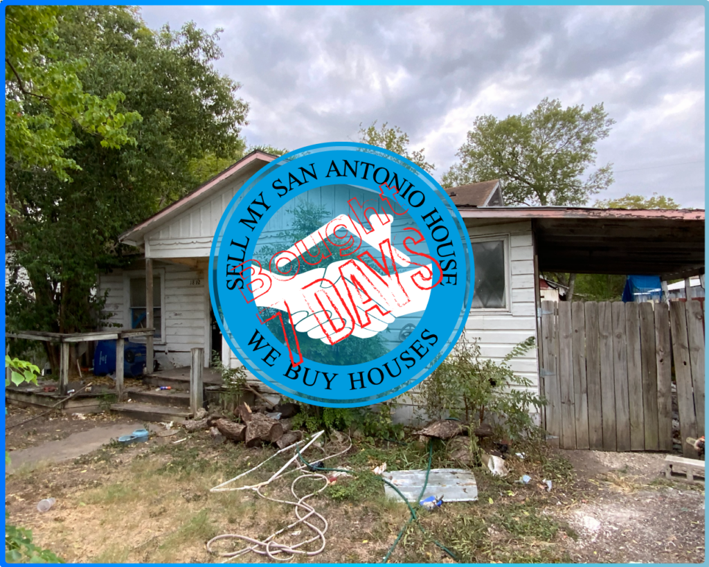 House in bad shape, bought in 7 days