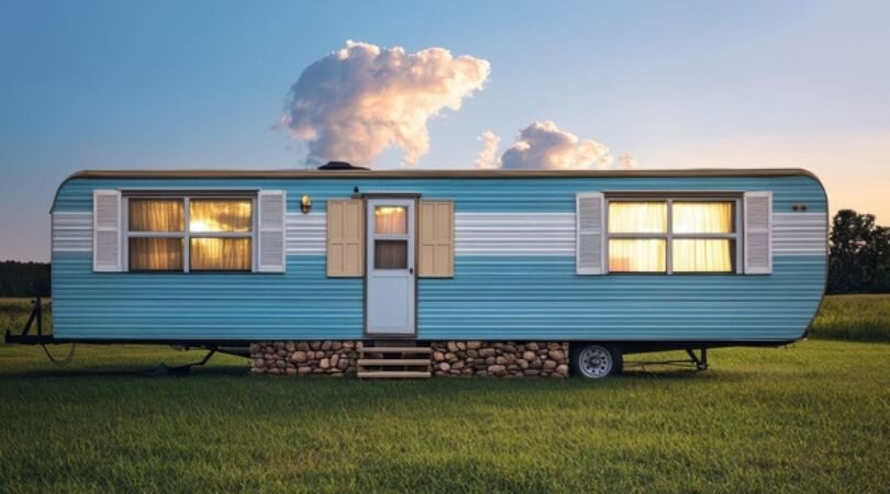 Mobile home in a park sold for cash in San Antonio