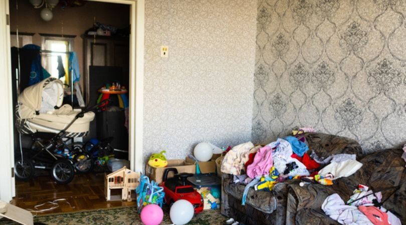 hoarder house ready to sell as-is