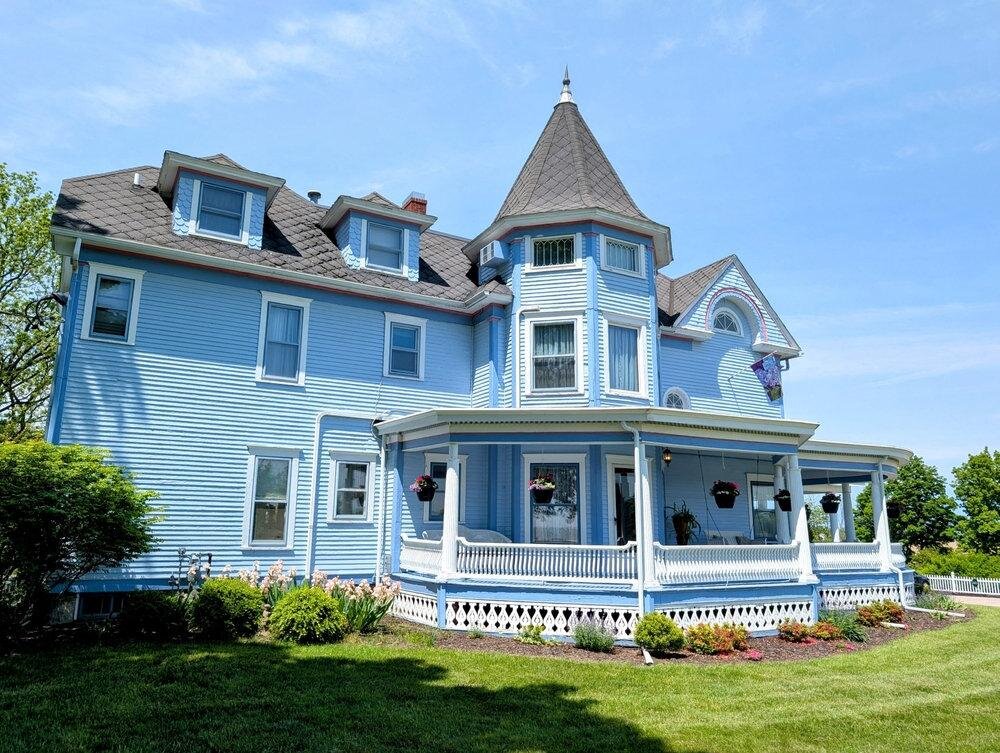 Victorian-style home in Michigan representing real estate secured by a land contract