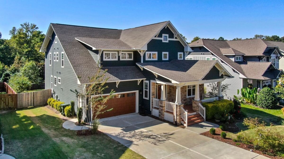 Raleigh North Carolina home representing property securing a private mortgage note