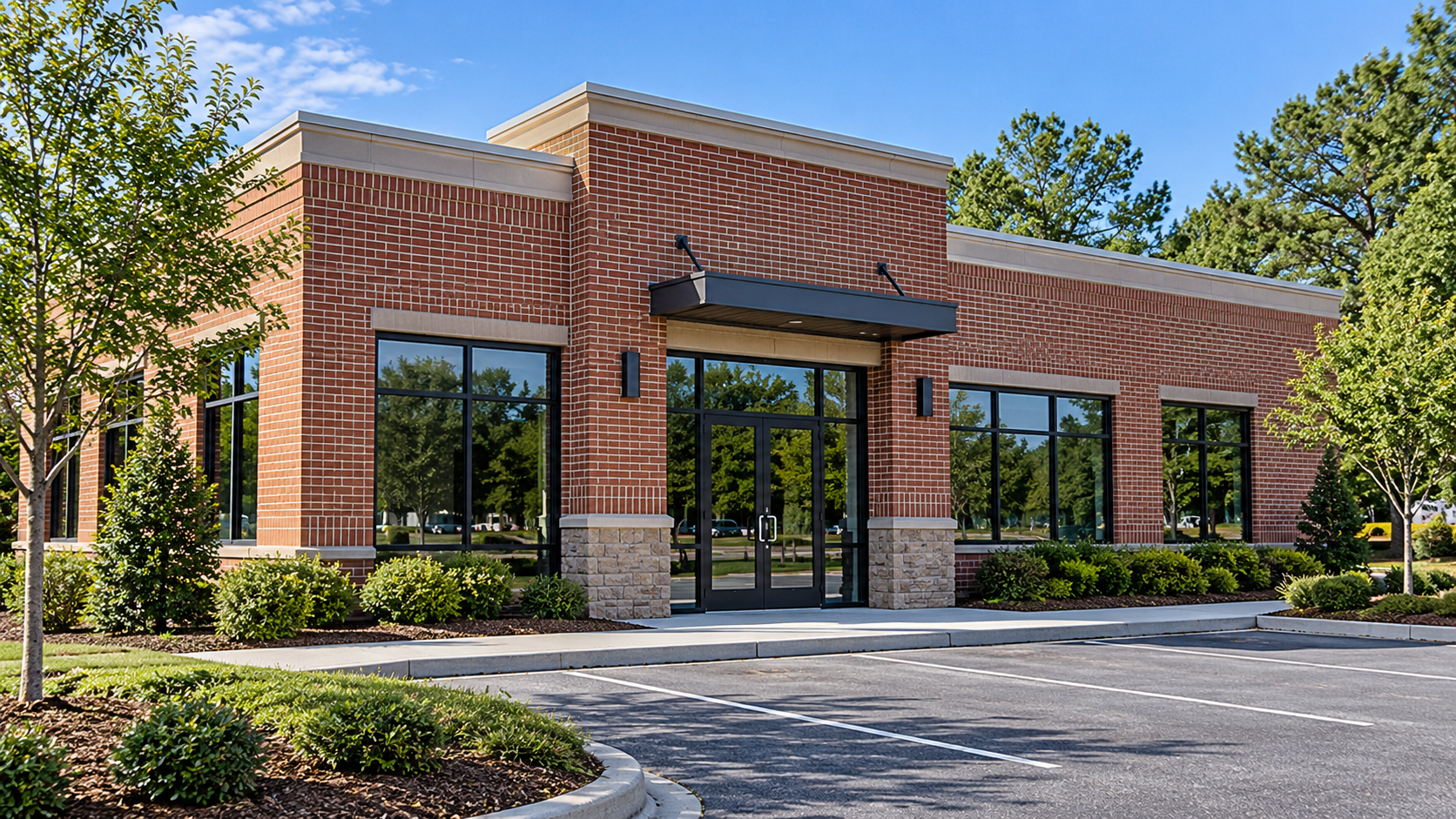 Small commercial property representing real estate securing a North Carolina mortgage note