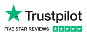 Trustpilot five-star rating for We Buy Houses Arizona