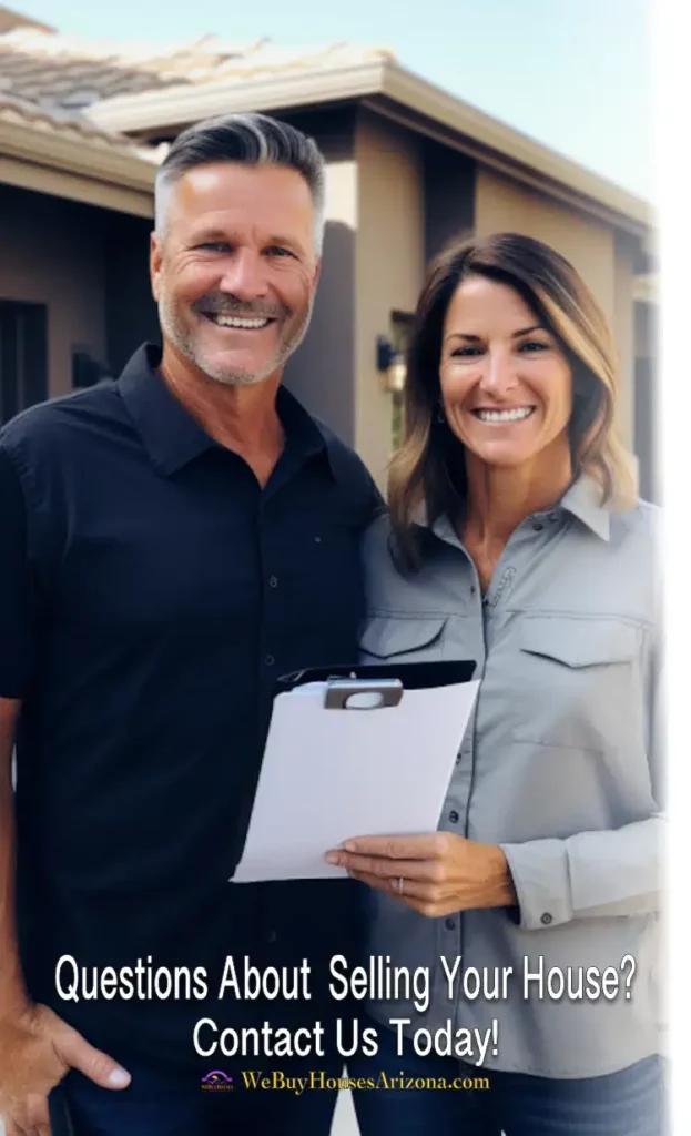 Happy people that got their questions answered and sold their house to We Buy Houses Arizona.