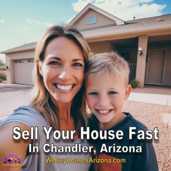 Liz and her son — Chandler home sellers