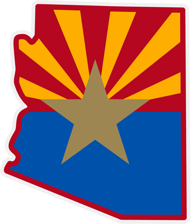 Arizona State logo, representing 'We Buy Houses Arizona's' commitment to helping homeowners throughout Arizona sell their houses quickly and for a fair price.