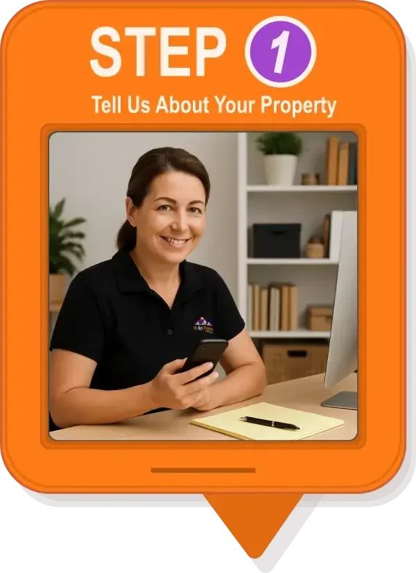 Step 1: Tell us about the property