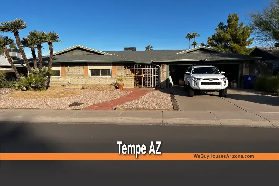 Tempe AZ home at 1012 E Magdalena Drive 85283 — sold for cash by We Buy Houses Arizona