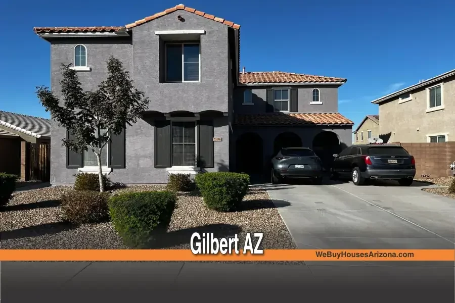 Gilbert AZ home at 2196 E Brigadier Dr 85298 — sold as-is for cash We Buy Houses Arizona